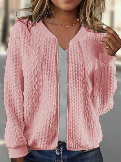 Vinterjacka Dam Lång Elegant Polyester med Fickor-2