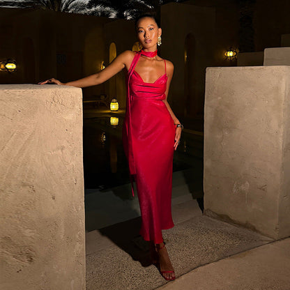 Kvinnors Aftonklänning Modern Design Andningsbart Material 3