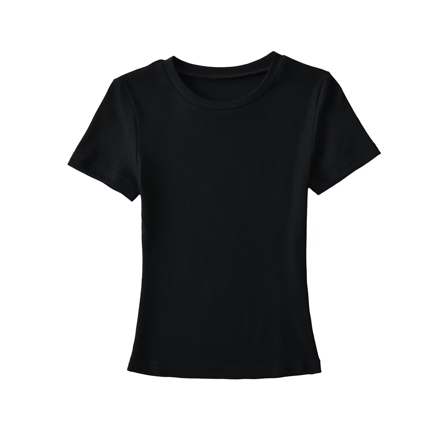 Variant image for Dam T-Shirt Avslappnad Snitt Andningsbar Bomull-5