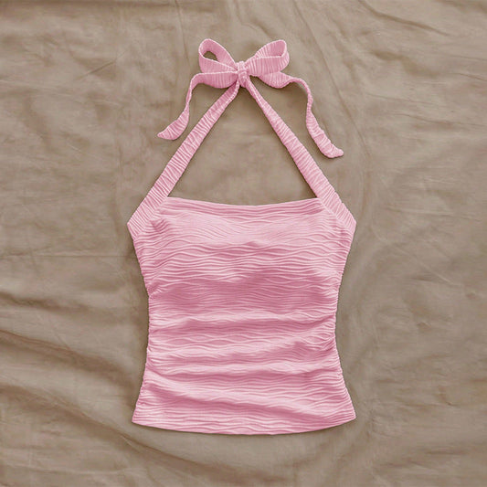 Dam Elegant Klänning Snörning Spandex Slim Fit-1