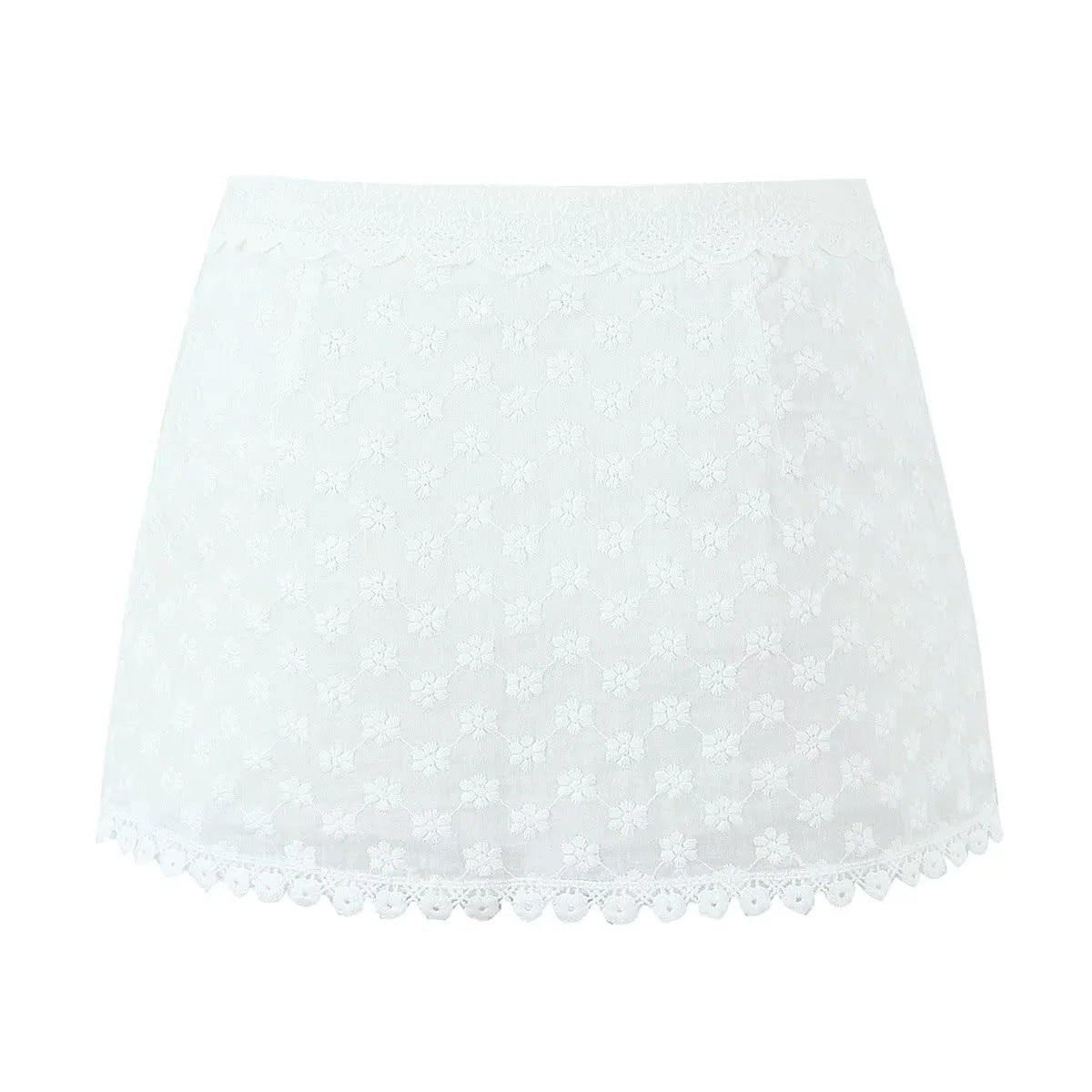 Variant image for Dam Corsagen Topp Spetsdetaljer Blommönster Högkvalitativt Tyg-2