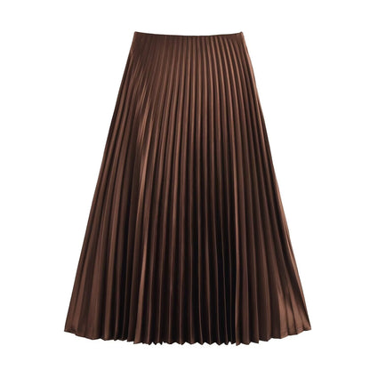 Variant image for Kvinnors Vikskjol Färgblockering Polyester Elastan-5