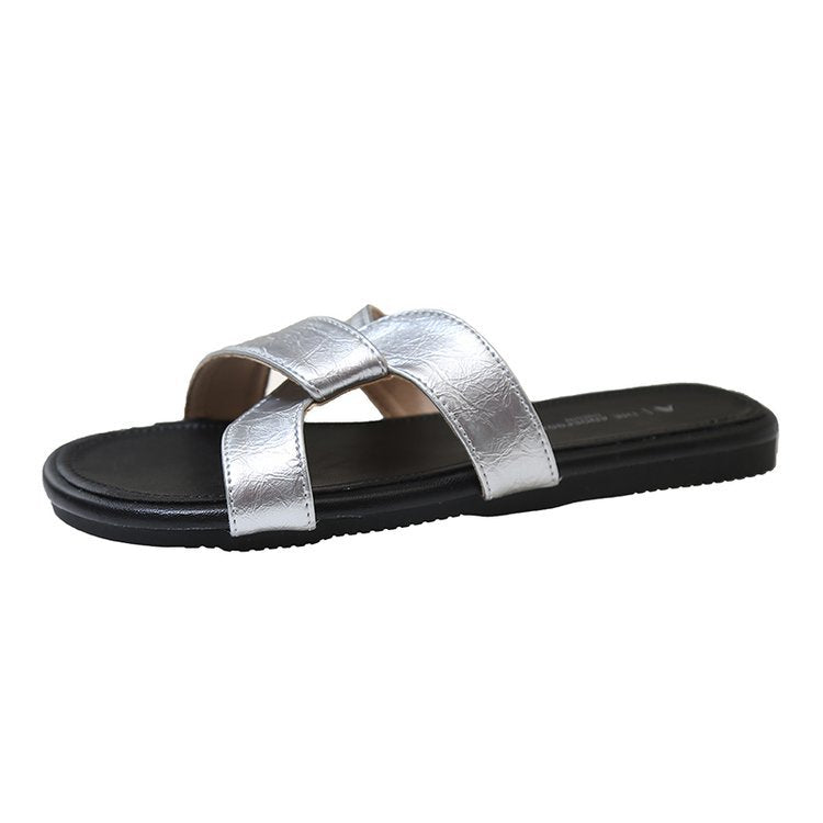 Variant image for Dam Sandaler Slip-On Elegant Design Syntetisk med Vadderad Sula-1