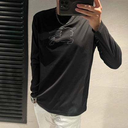 Variant image for Dam Långärmad Topp Geometrisk Design 100% Bomull-1