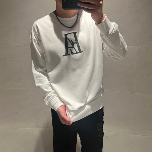 Herr Vintertröja Vadderad Rund Halsringning Bomull-1