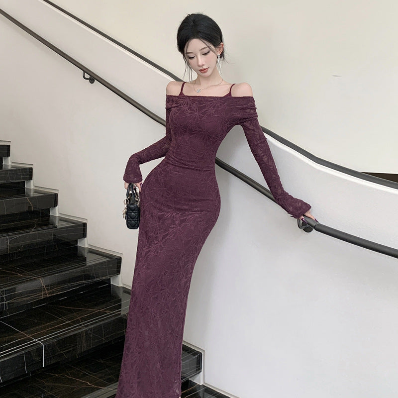 Variant image for Dam One-Piece Kjol Färgblockering Avslappnad Polyester-1