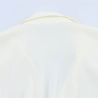 Kvinnors A-Line Klänning Satinliknande Tyg-5