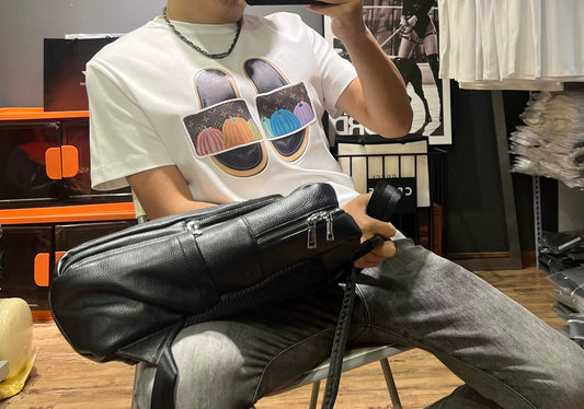 Herr T-Shirt Rund Hals 3D-Design i Kvalitets Bomull-1