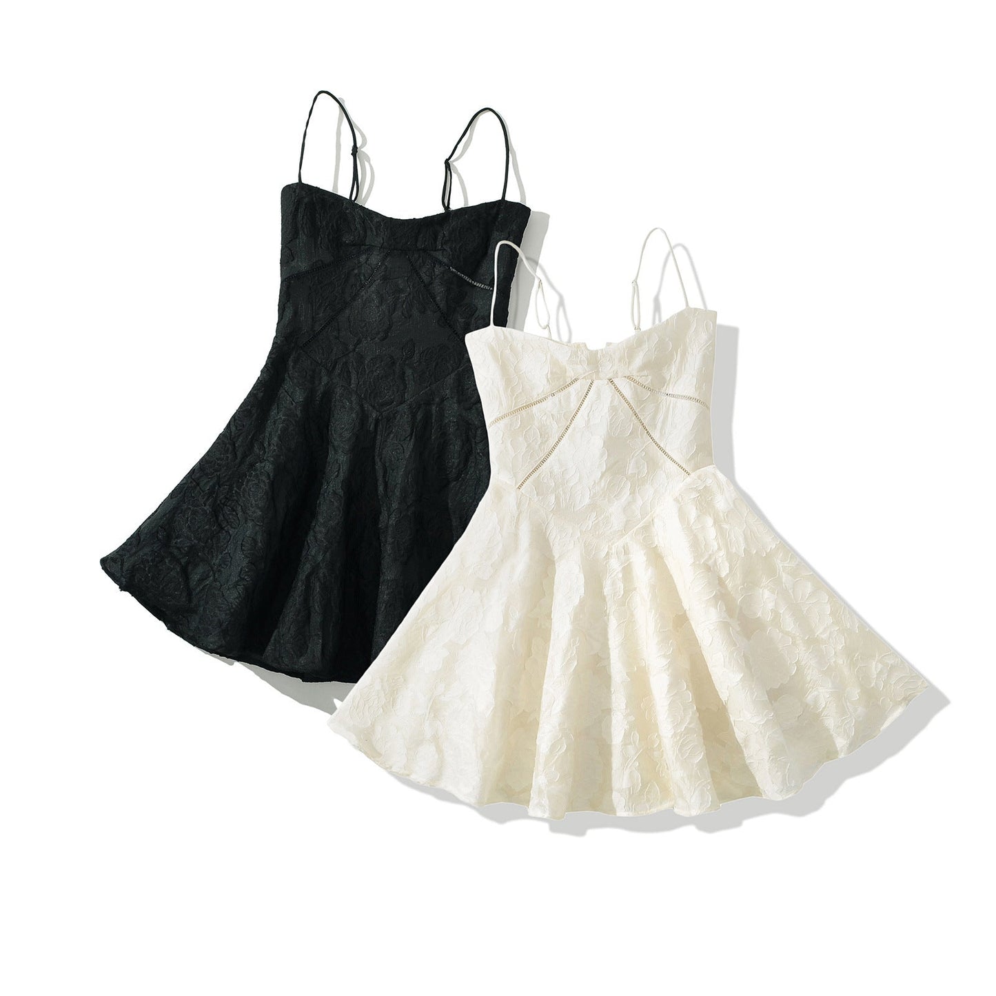 Kvinnors Klänning Spaghetti Band Blommig Andningsbart Tyg 2