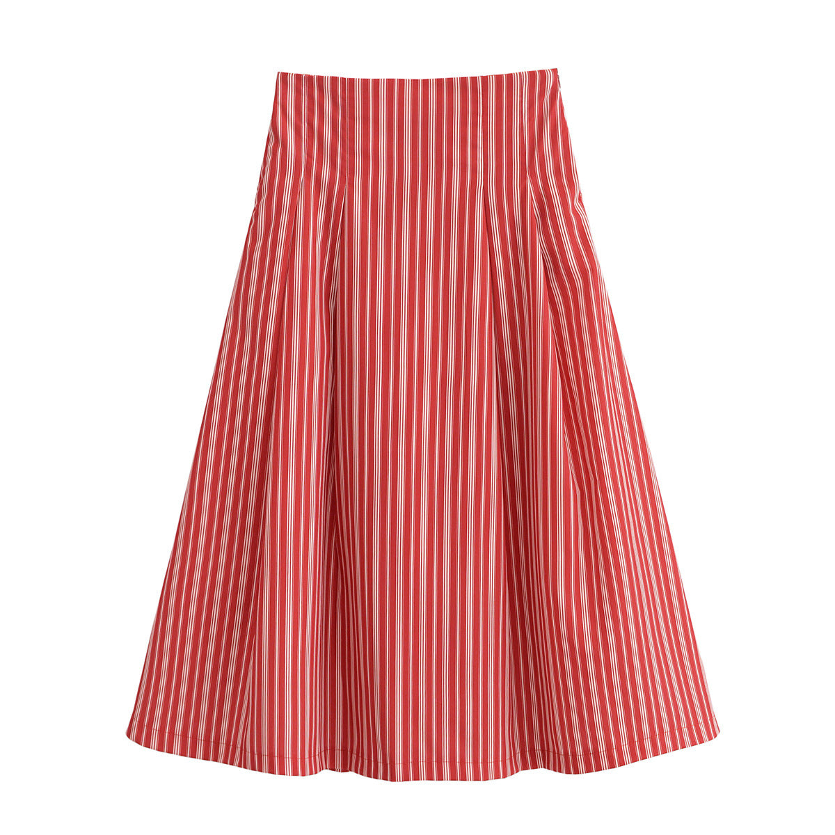 Variant image for Dam Kort Topp och Rock Set Randig Lätt Tyg för Sommar-4