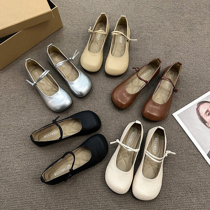 Svarta Ballerina Skor Dam med Elegant Design och Remmar – Komfortabelt Syntetmaterial för Vardags och Fest 5