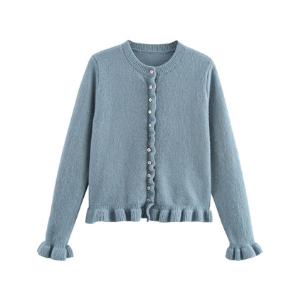 Variant image for Dam Lång Kofta Cardigan Långärmad Polyester-1