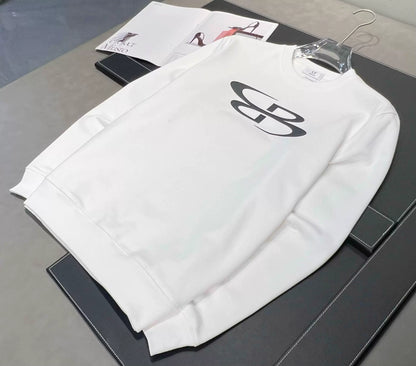 Dam Tröja Cirkulär Geometriska Mönster Bomull och Polyester-5