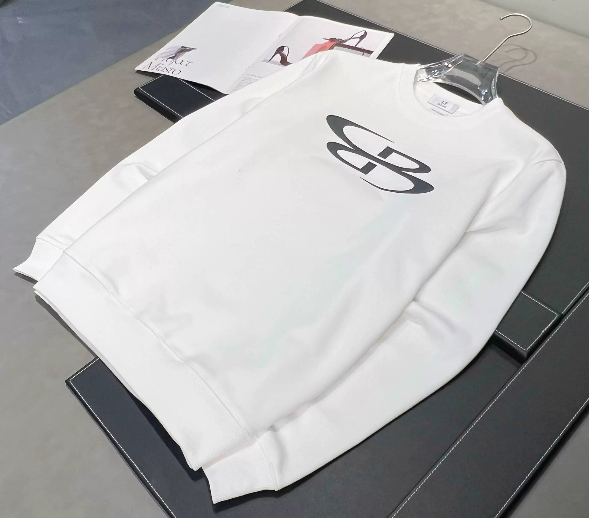 Variant image for Dam Tröja Cirkulär Geometriska Mönster Bomull och Polyester-5