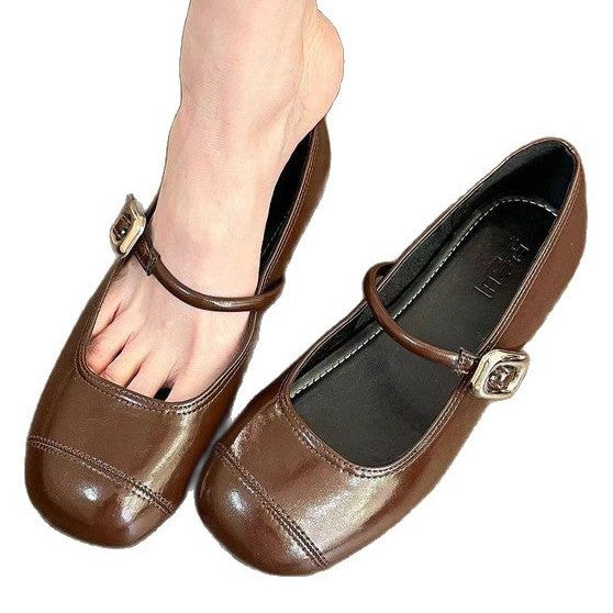 Dam Skor Mary Jane med Elegant Spänne Hållbart Material 6