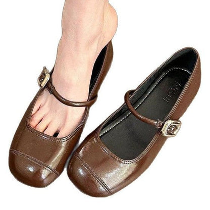 Dam Skor Mary Jane med Elegant Spänne Hållbart Material 6