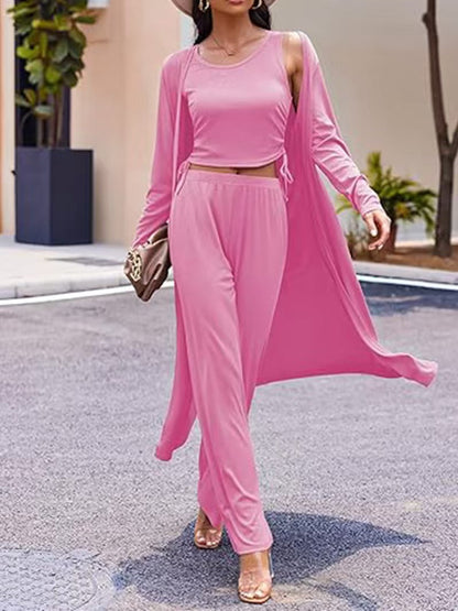 Variant image for Matchande Set Dam Väst och Långa Byxor Polyester Spandex-11