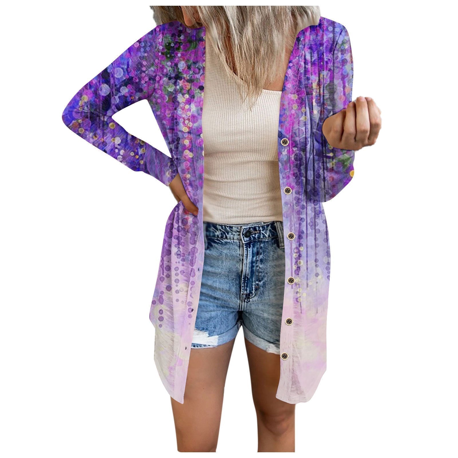 Dam Kappa Stilren Polyester Elegant Design-4