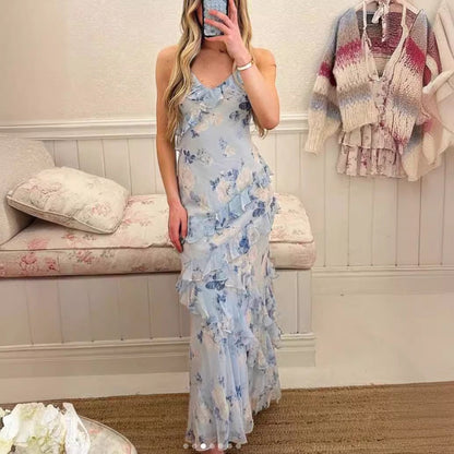 Fina Dam Klänningar Ärmlös Spandex Med Splitt Design-2