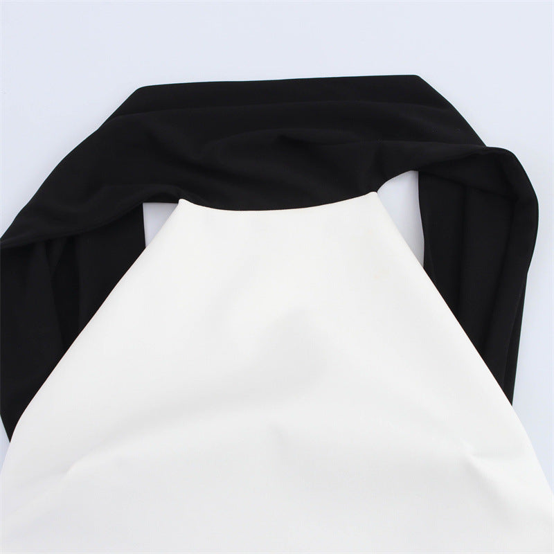 Flicka A-Line Klänning Broderad Polyester Halterneck-4