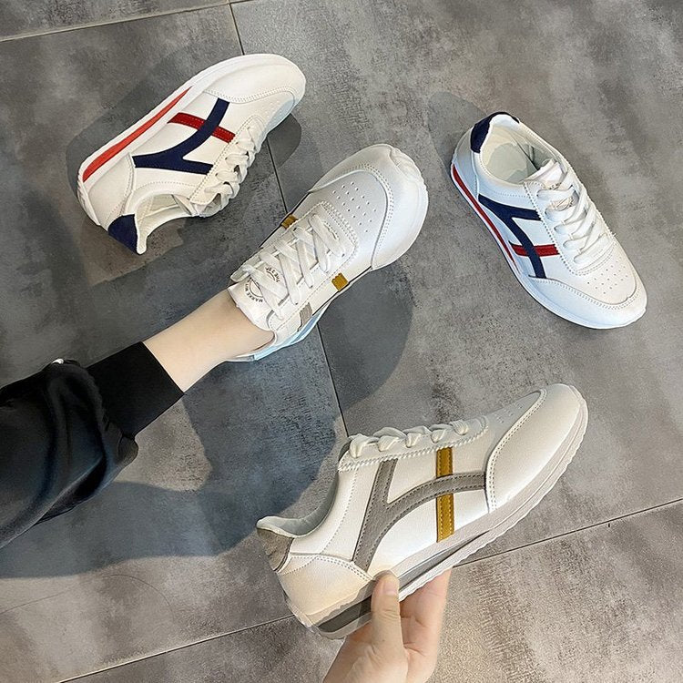 Kvinnors Sneakers Sportig Syntetiskt Läder 4