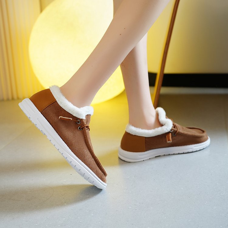 Dam Tofflor Mjukt Inre Foder Icke-Slip Gummisula-5