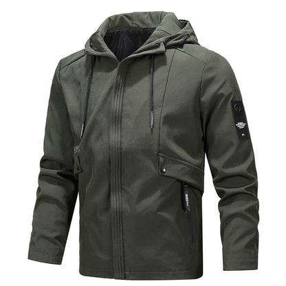 Herr Softshell Jacka Väderbeständig Modern Design Andningsbar-1