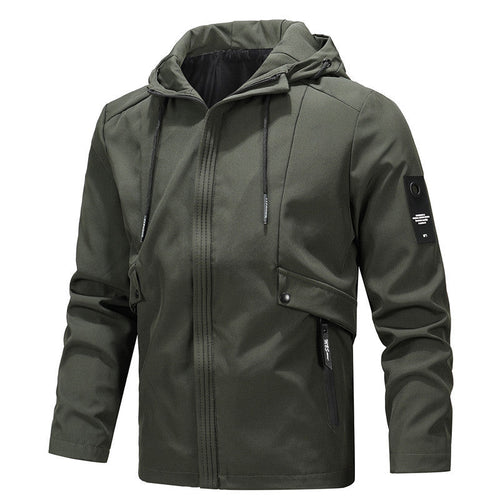 Herr Softshell Jacka Väderbeständig Modern Design Andningsbar-1