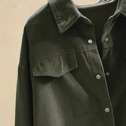 Plus Size Cardigan Shirt Casual Kord-3