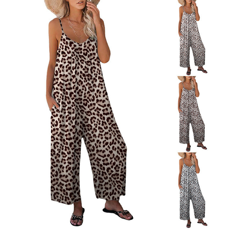 Dams Väska Leopardmönstrad Lätt Polyester-2