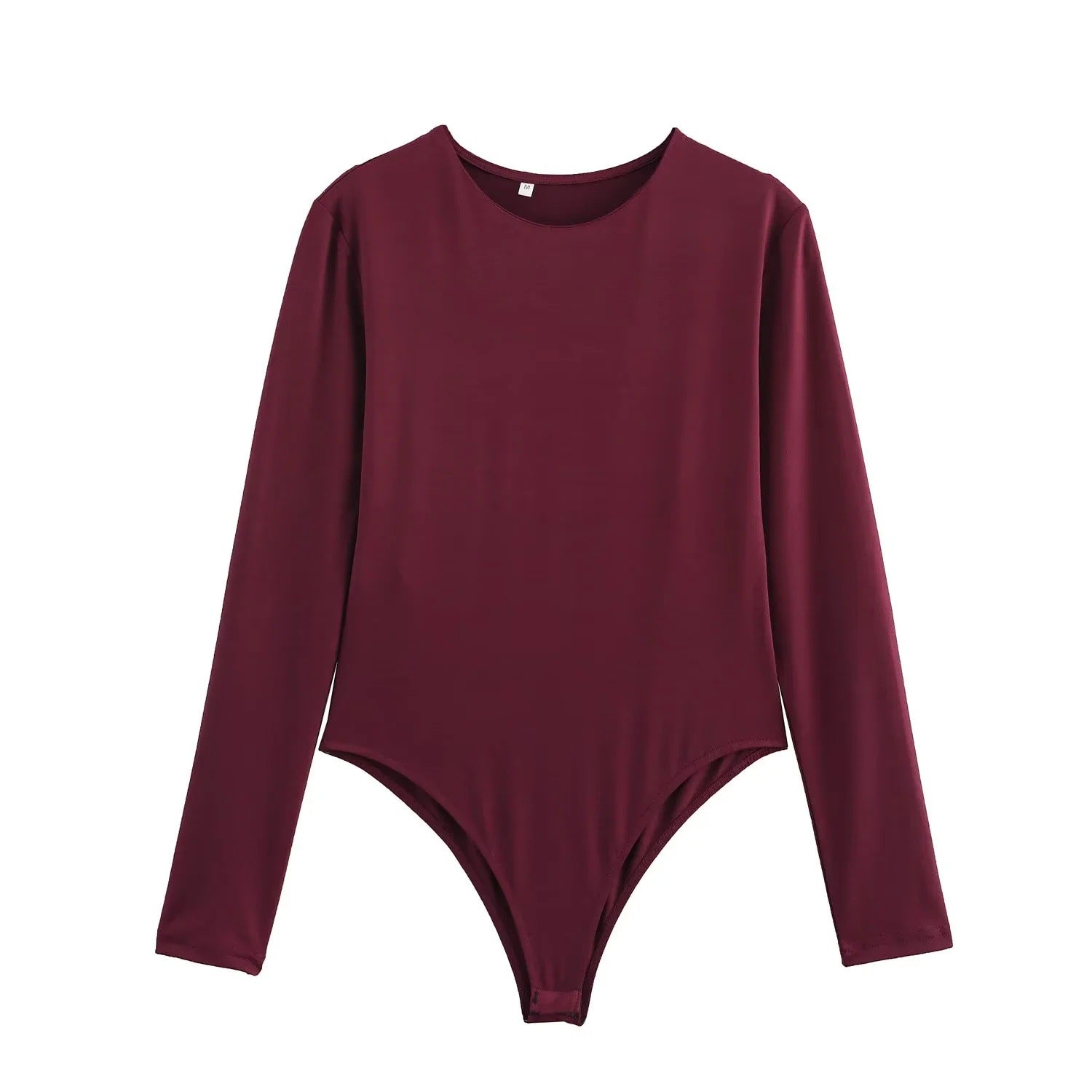 Kvinnors Bodysuit Långärmad Elegant Mjuk Tyg 11