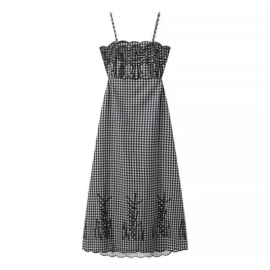 Dam Maxiklänning Blommig Design Flödande Material 1