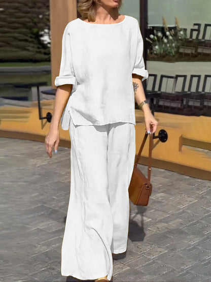 Variant image for Dam Fritidsset Långa Byxor Långärmad Topp Polyester Spandex-25