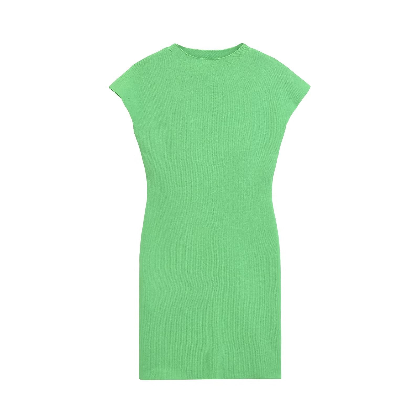 Variant image for Kvinnors Kort Klänning Slim Fit Stretch Enfärgad-13