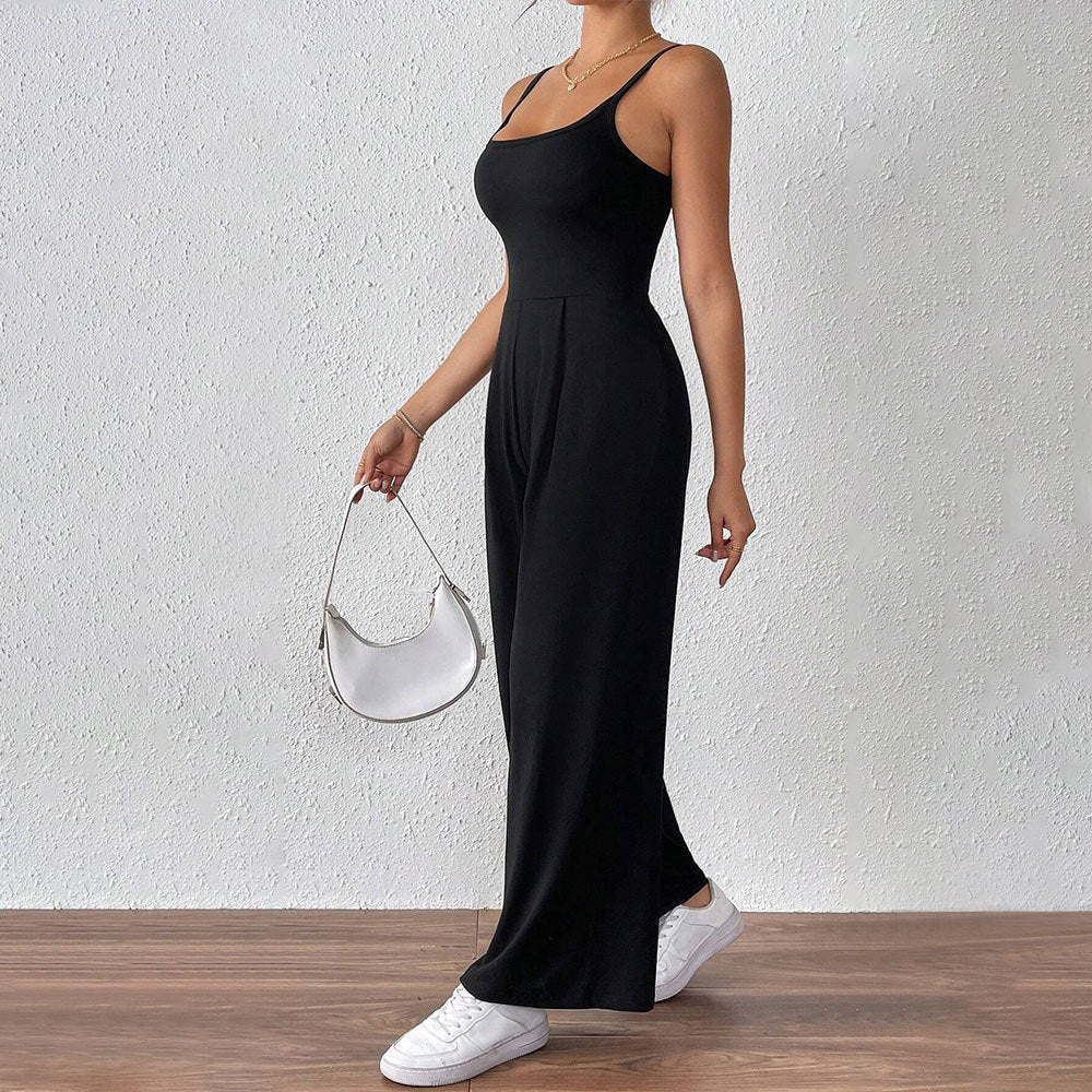 Variant image for Dam Hög Midja Byxor Lång Stretchigt Material Smal Snitt-1