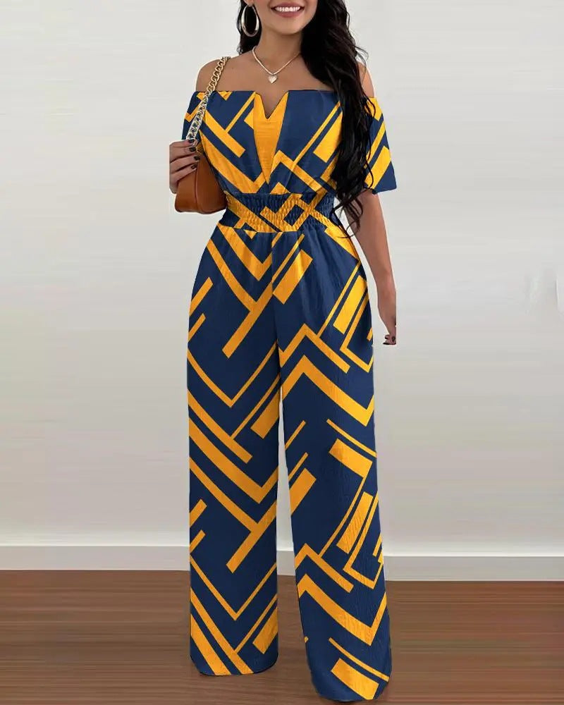 Variant image for Dam Jumpsuit Ärmlös Elegant Polyester Långbyxor-1