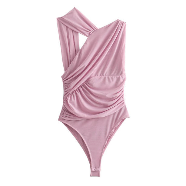 Kvinnors Badbärare Wrap-Design Mjuk Stretch 4