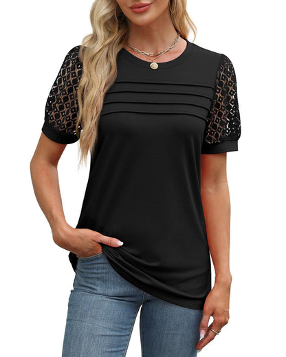 Variant image for Dam T-shirt Löst Sittande Kortärmad 100% Bomull-26