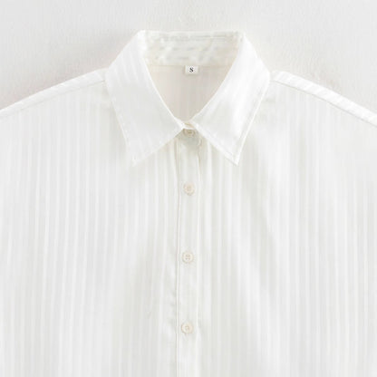 Herrskjorta Mångsidig Lång Ärme Polyester-2