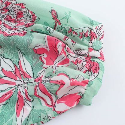 Dam Cardigan Blomsterbroderi Mjuk Tygblandning-4