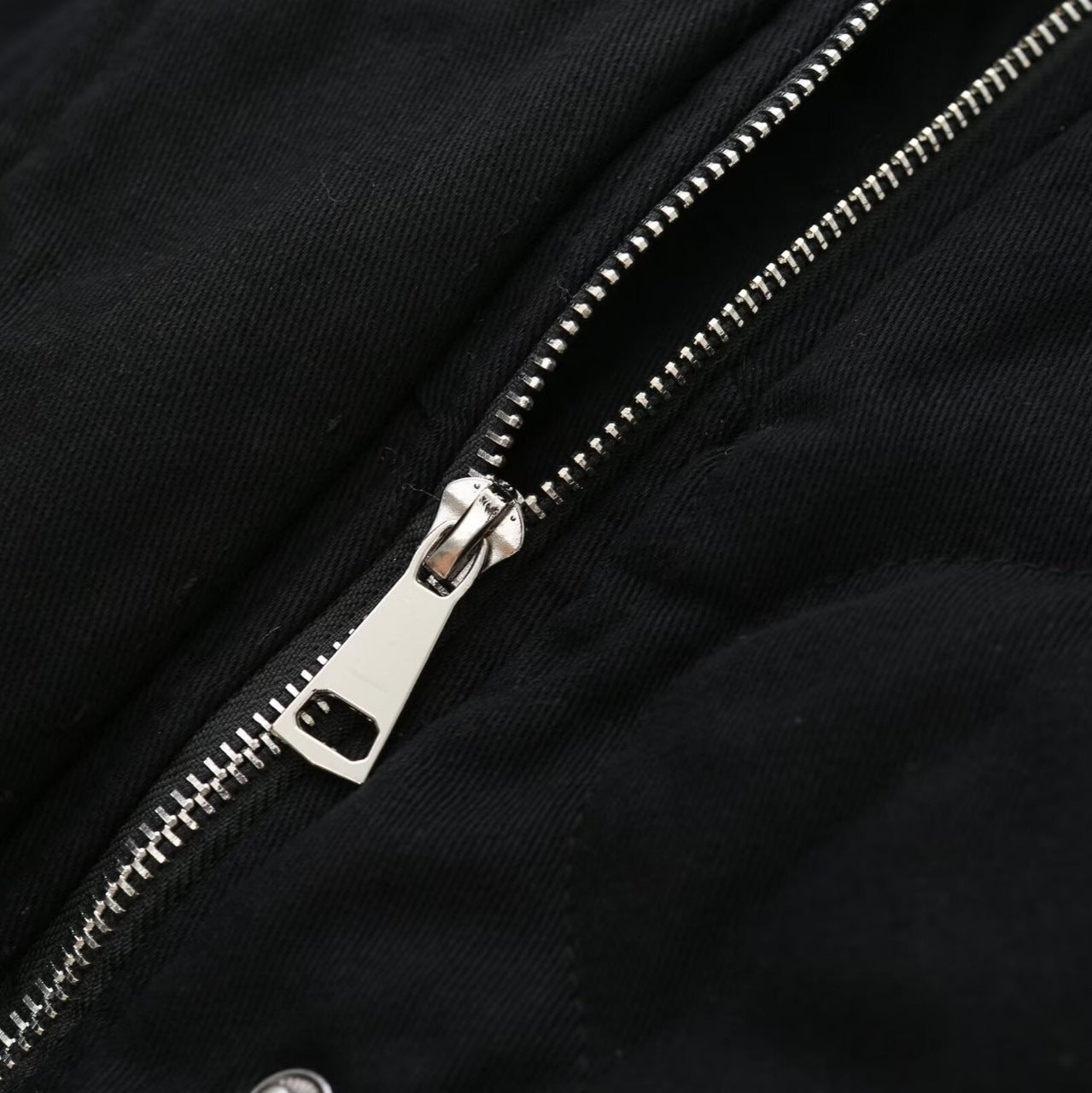 Damjacka Pilotjacka Casual Bomull Polyester Lösa Passform-4