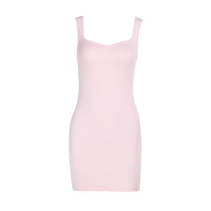 Festliches Kleid Damen mit Herz-Ausschnitt, Figurbetont, Elastisches Material, Ideal für Partys und Anlässe, Größen S-XL 6