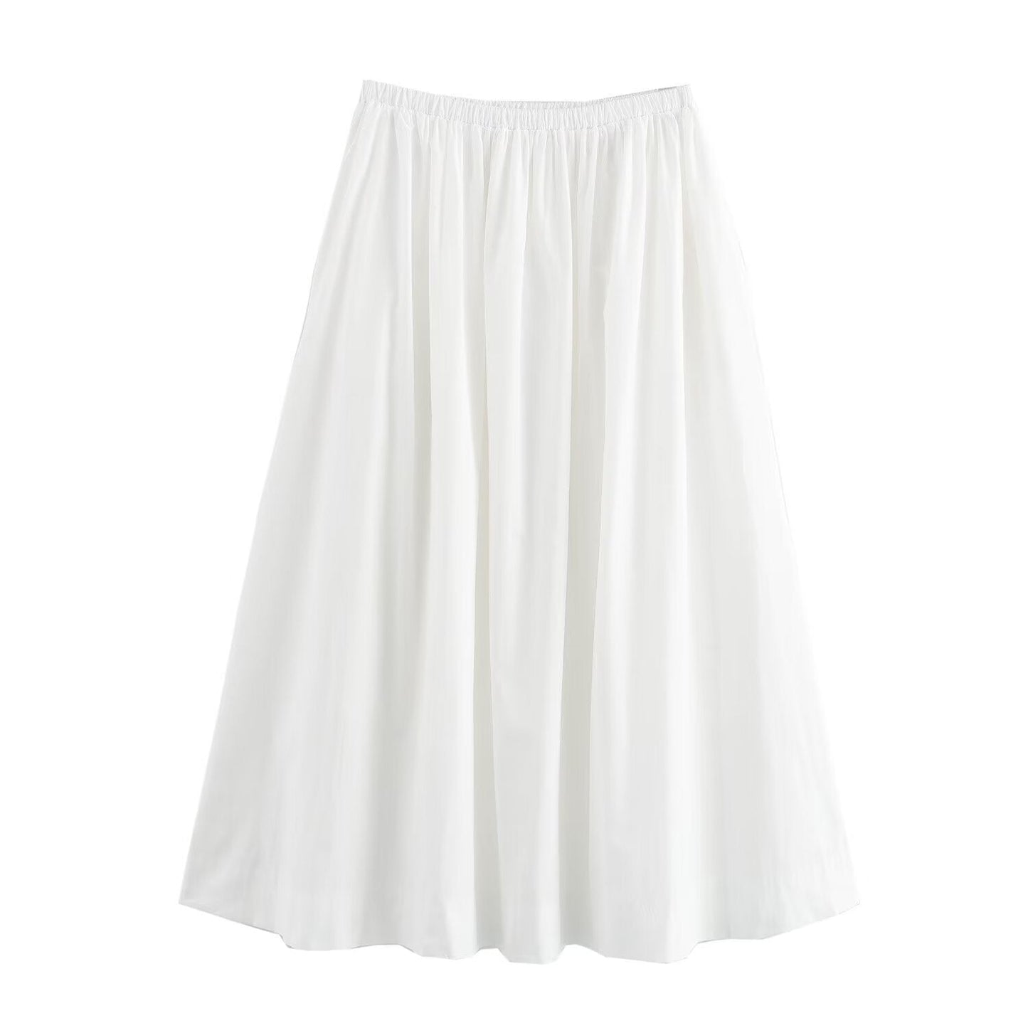 Variant image for Dam Midi Kjol A-linjeformad Polyester-3