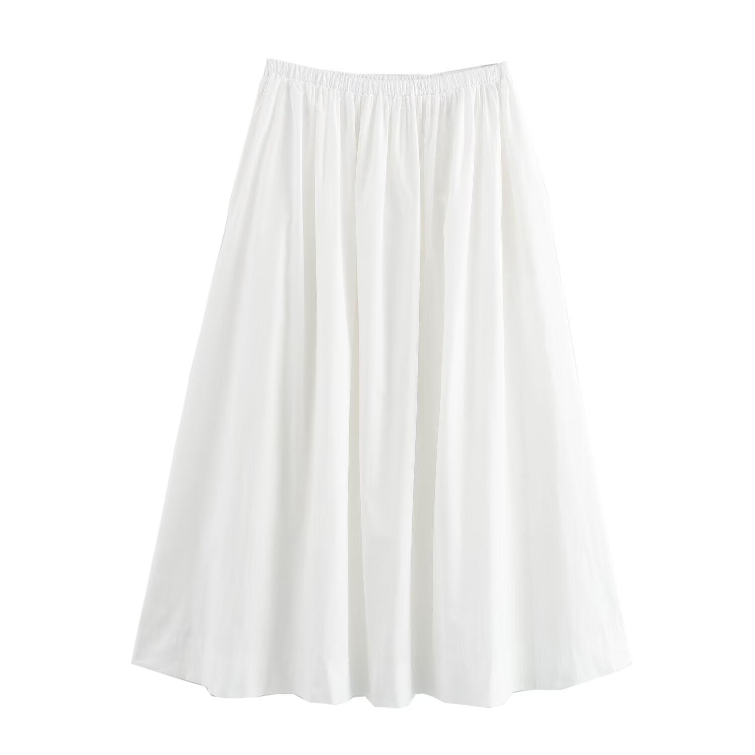Variant image for Dam Midi Kjol A-linjeformad Polyester-3