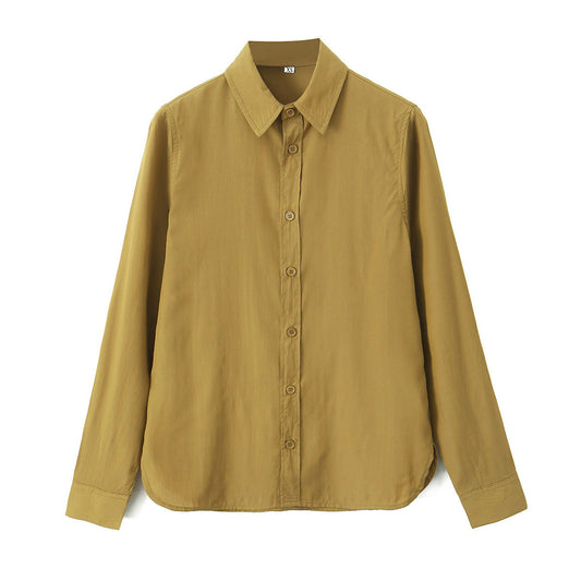 Dam Fritidsskjorta och Högbelagda Byxor i Gatastil av Bomull för Sommar-1