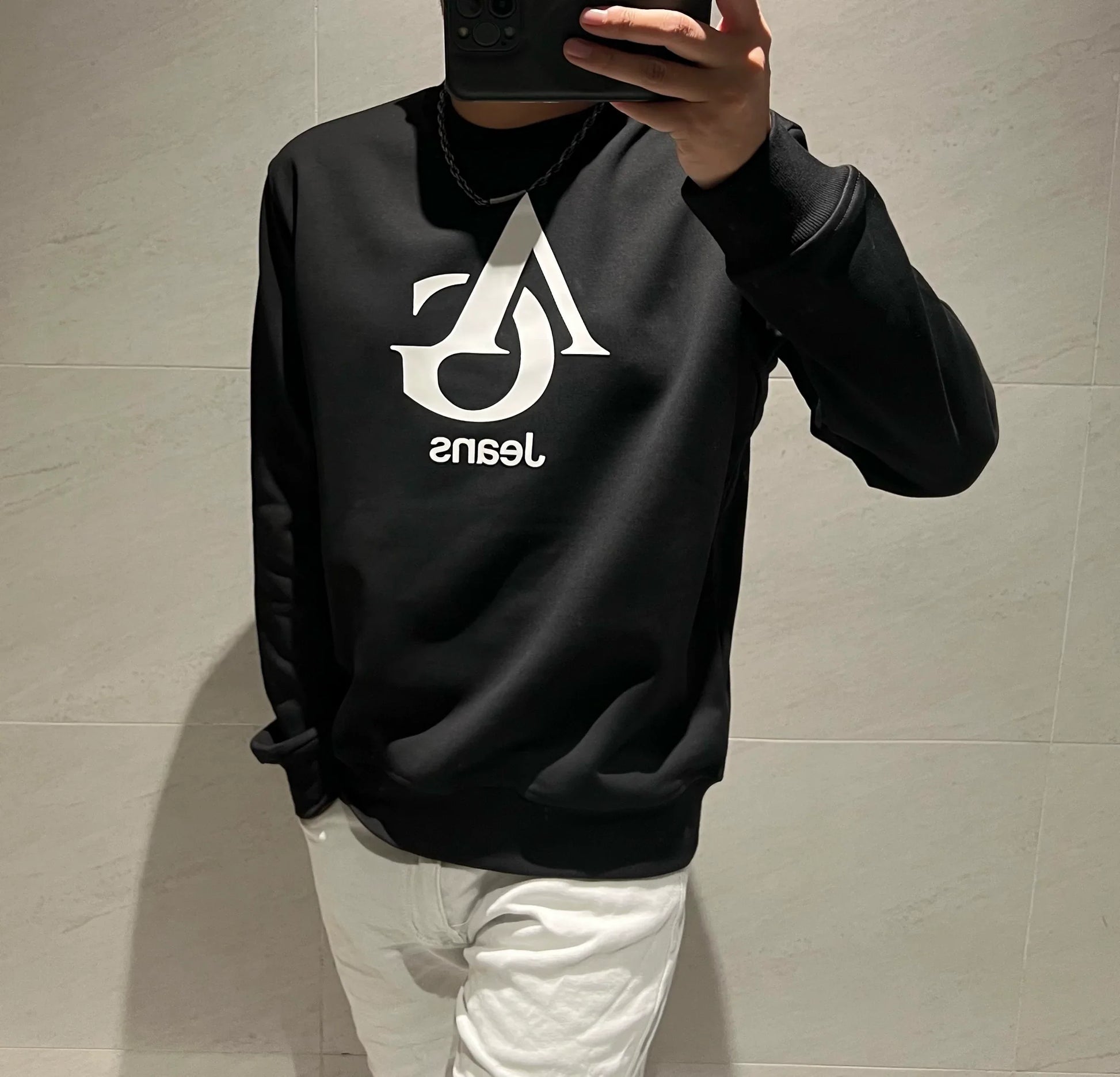 Variant image for Unisex Fleece Hoodie Långärmad Bomull Casual Komfort-1