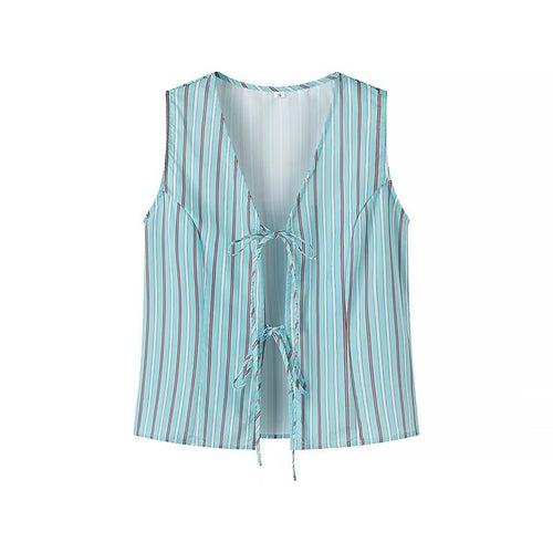 Dam Streetwear Set Randig Kofta Polyester Långa Byxor-1