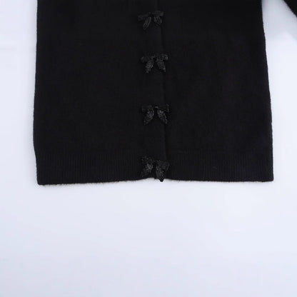 Kvinnors Cardigan Elegant Mjuk Material 4