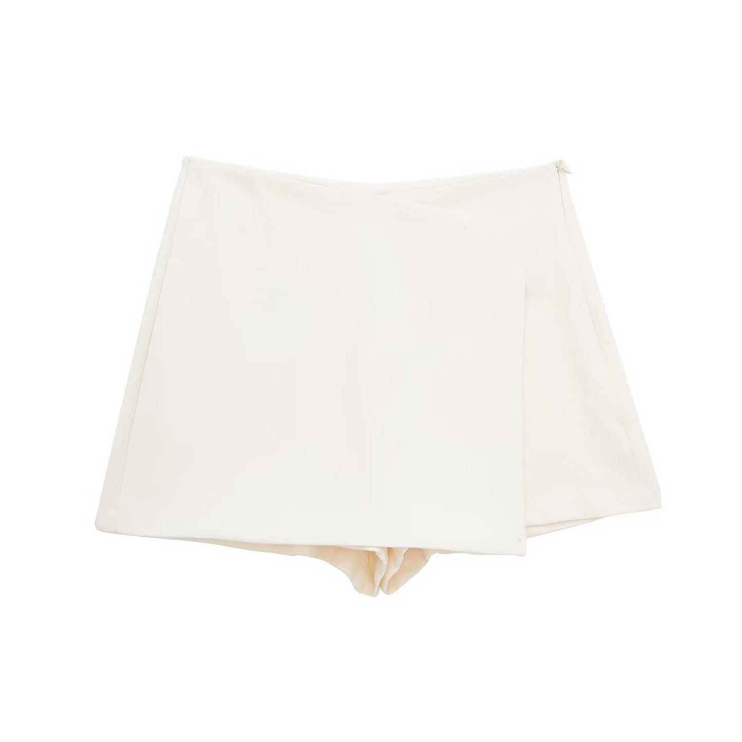 Variant image for Dam Bermuda Shorts Asymmetrisk Smal Fit Lätt Material-1