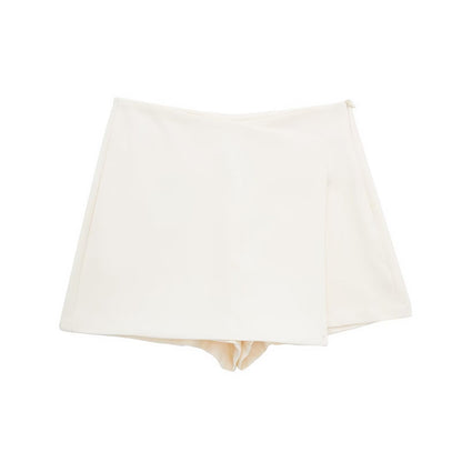 Variant image for Dam Bermuda Shorts Asymmetrisk Smal Fit Lätt Material-1